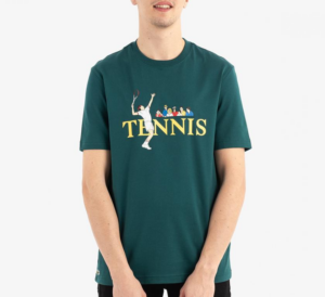 Ao Lacoste Tennis T-shirt Green TH4365-MWZ