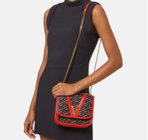 Alternative view of Túi Virtus Versace La Greca 'Red Brown' 1003364-1A01444-5B35V