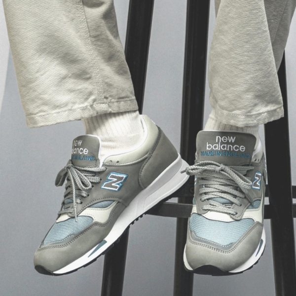 Giày New Balance 1500 Made in England 'Grey Slate Blue' M1500BSG - Hình ảnh 2