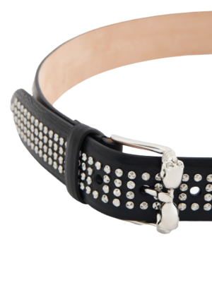 Alternative view of Thắt Lưng Alexander McQUEEN Twin Skull 'Black' 5508761AC9N1000