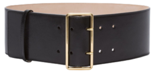 Thắt Lưng Alexander McQUEEN Military 'Black' 5584521BR0M1000