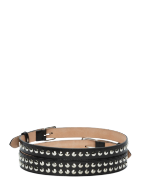 Alternative view of Thắt Lưng Alexander McQUEEN Double 'Black' 5941881BRCI1000