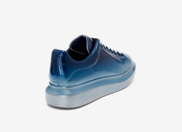 Giày Alexander McQueen Oversized Sneaker 'Silver Blue' 604244-WHXF1-8160 - Hình ảnh 4