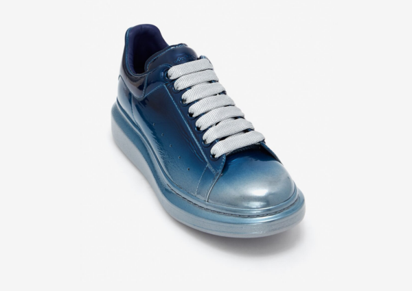 Giày Alexander McQueen Oversized Sneaker 'Silver Blue' 604244-WHXF1-8160 - Hình ảnh 3