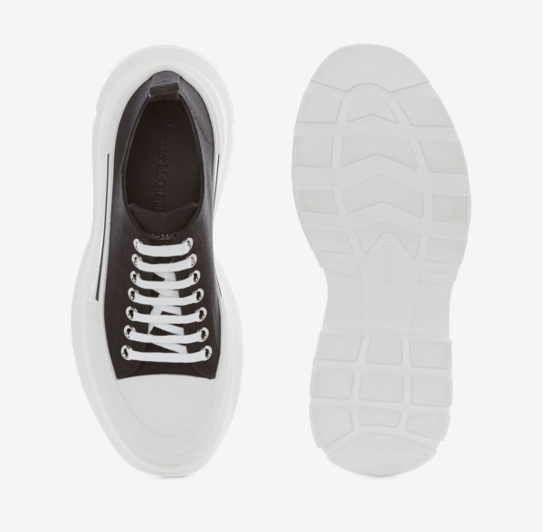 Giày Alexander Mc.Queen Tread Slick 'Black White' - Ảnh 6