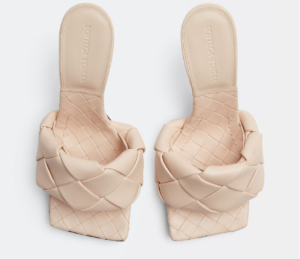 Alternative view of Giày Cao Gót Bottega Veneta Lido Mule 'Bandage' 608854VBSS01740