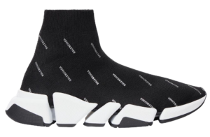 Giay Speed 2.0 Recycled Knit Trainers Reflective Allover Logo In 'Black' 617239W2DF11098