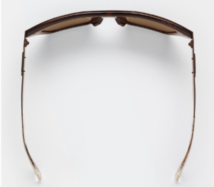 Alternative view of Kính Bottega Veneta Ridge 'Brown' 620832V44512071