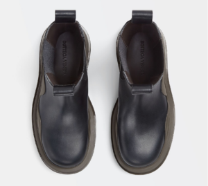 Alternative view of Giày Bottega Veneta Tire Chelsea Boot 'Black Camping' 630284VBS501291