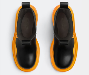 Alternative view of Giày Bottega Veneta Chelsea Boot 'Tangerine' 630284VBS501384