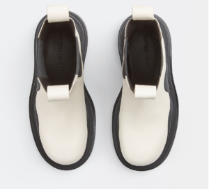 Alternative view of Giày Bottega Veneta Tire Chelsea Boot 'Sea Salt' 630284VBS509049