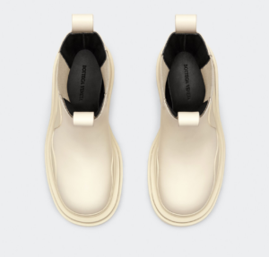 Giay Bottega Veneta Tire Chelsea Boot 'Sea Salt' 630284VBS509086