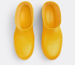 Alternative view of Giày Bottega Veneta Puddle Ankle Boot 'Egg Yolk' 640043V00P07123