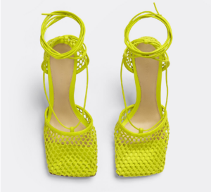 Alternative view of Giày Cao Gót Bottega Veneta Sandal 'Kiwi' 651388VBSD37278
