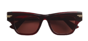Kính Bottega Veneta Mitre 'Burgundy' 669573V23306005