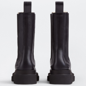 Giay Bottega Veneta Lug Shearling 'Black' 676890V1BN11000