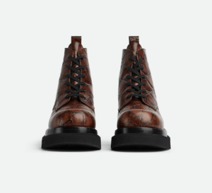 Giay Bottega Veneta Lug Lace-Up Ankle Boot 'Twig' 730224V2LS02501