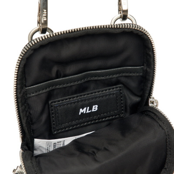 Túi MLB Nylon Phone Pouch NY Yankees Black 3ACRH062N-50BKS - Hình ảnh 6