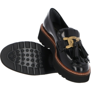 Alternative view of Giày Tod's KATE LOAFERS IN BLACK XXW80C0DF40SHAB999