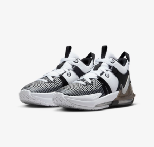 Giay Nike LeBron Witness 7 GS 'White Black' DQ8650-100