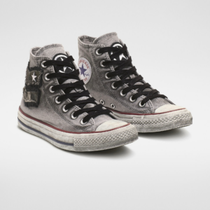 Alternative view of Giày Converse Chuck Taylor All Star High LTD 'Graduate Patchwork' 164518C