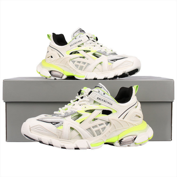 Giày Balenciaga Track.2 Trainer White Fluo Yellow 568614-W2GN3-9073 - Hình ảnh 2