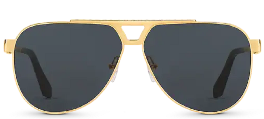 Kính Louis Vuitton 1.1 Evidence Metal Pilot Sunglasses Z1586E