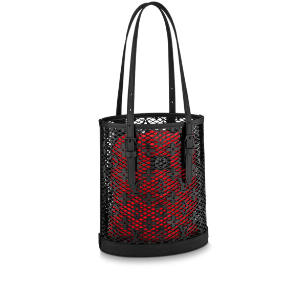 Túi Louis Vuitton Bucket PM 'Black' M20352 - Ảnh 3