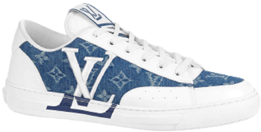 Giày Nữ Louis Vuitton Charlie Trainers Blue 1A9S40  LUXITY