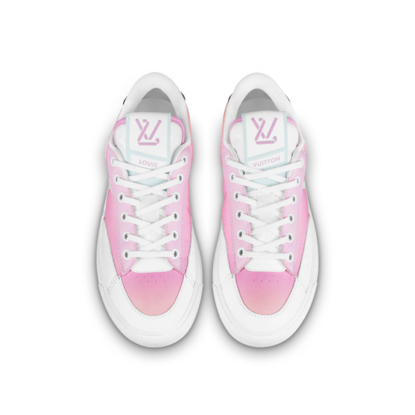 Giày Louis Vuitton Charlie Trainers 'Rose Clair Pink' 1AA16W - Hình ảnh 4