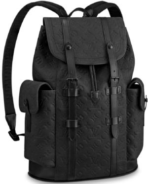 Balo Louis Vuitton Christopher MM Backpack 'Black' M55699