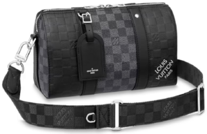 Tui Louis Vuitton City Keepall Bag 'Black Graphite' N40452