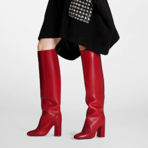 Alternative view of Giày Louis Vuitton Donna High Boots 'Red' 1AAOEL