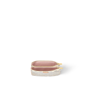 Tui Louis Vuitton Double Zip Pochette 'Damier Azur' N60460