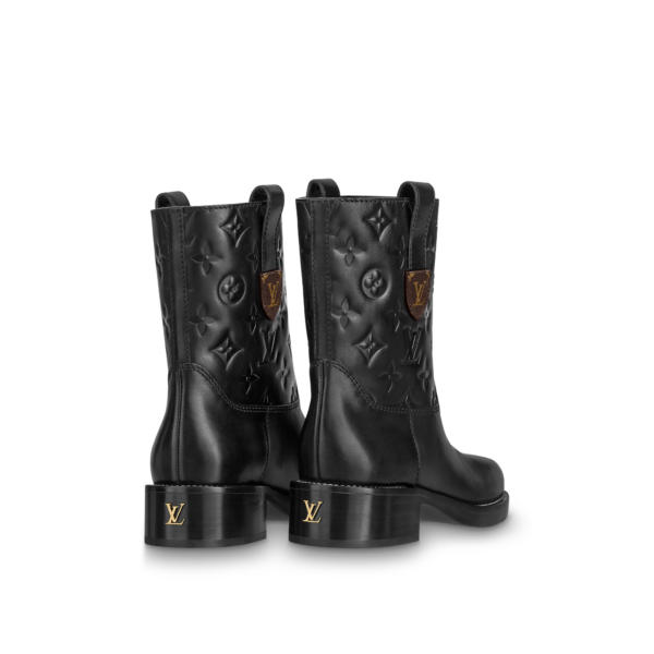 Giày Louis Vuitton Downtown Ankle Boots 1A95RT - Hình ảnh 3