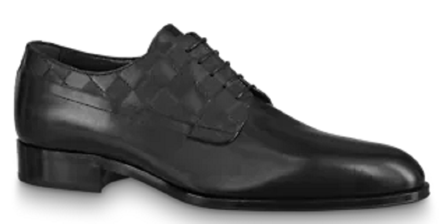 Giày Louis Vuitton Haussmann Derbies Black 1A7RM3 - Authentic-Shoes