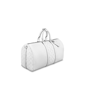 Tui Louis Vuitton Keepall Bandouliere 50 Bag 'Optic White' M30885