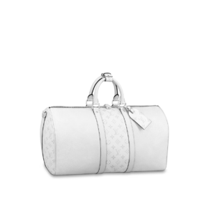 Tui Louis Vuitton Keepall Bandouliere 50 Bag 'Optic White' M30885