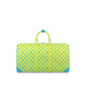 Tui Louis Vuitton Keepall Bandouliere 50 Bag 'Lime Green' M21869