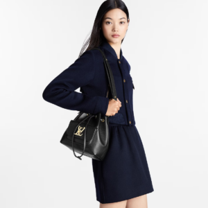 Tui Louis Vuitton Lockme Bucket Bag 'Black' M57687