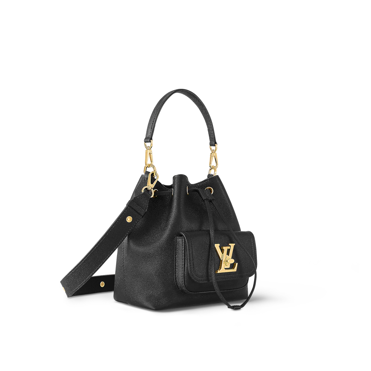 Louis Vuitton NeoNoe Bucket Bag Monogram Empreinte Leather MM Blue Marine  Rouge  eBay