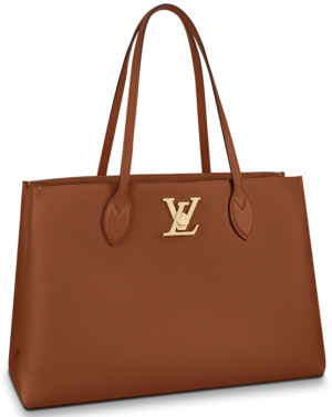 Tui Louis Vuitton LockMe Shopper Bag 'Chataigne Brown' M58927