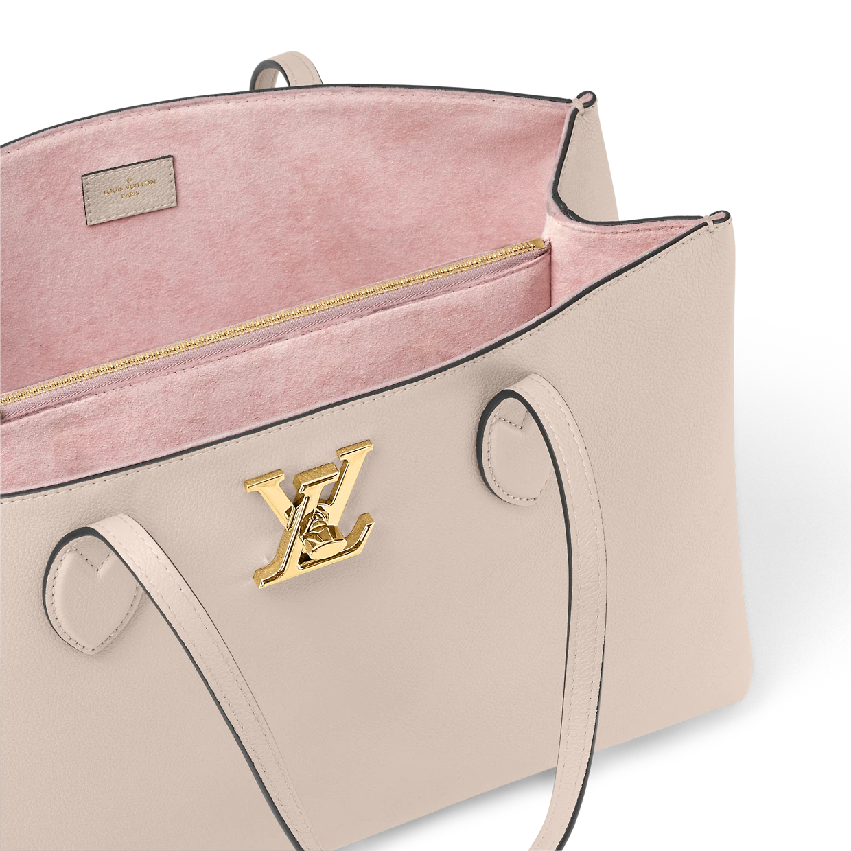 Túi Louis Vuitton Lockme Shopper Bag 'Greige' M57346