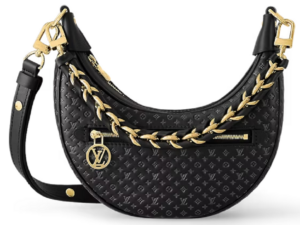 Tui Louis Vuitton Loop Baguette Bag 'Black' M22591