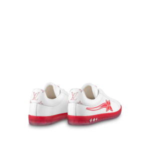 Giay Louis Vuitton Luxembourg Samothrace Trainer "Red" 1A9FYO