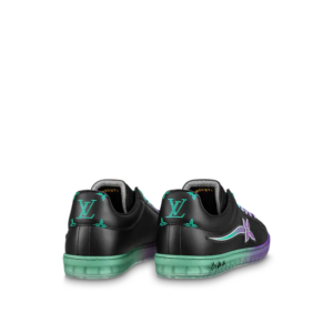 Giay Louis Vuitton Luxembourg Samothrace Trainers "Black"1A9G1E