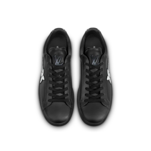 Giay Louis Vuitton Luxembourg Samothrace Trainer "Black" 1A9FZM