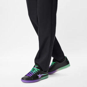 Giay Louis Vuitton Luxembourg Samothrace Trainers "Black"1A9G1E