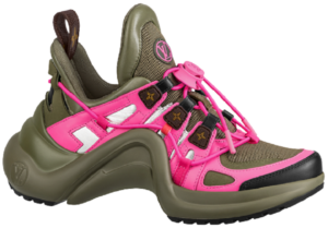 Giày Louis Vuitton Archlight Trainers 'Khaki Green' 1A9RTX