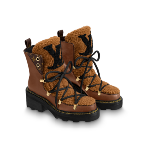 Alternative view of Giày Louis Vuitton Lv Beaubourg Ankle Boots Cognac 1A8CUQ